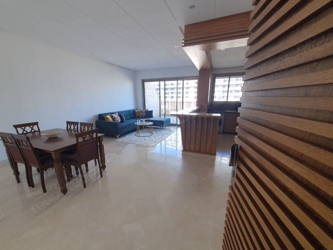 Appartement à louer à Casablanca Finance City. 
2 chambres agréables. 
Meublé