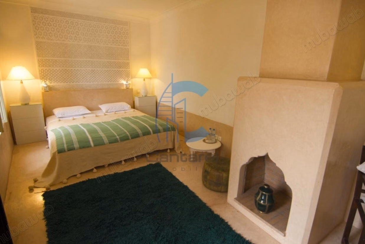 Exclusivité riad en exploitation maison d’hôtes 8 chambres 215 m² au sol titrés mellah