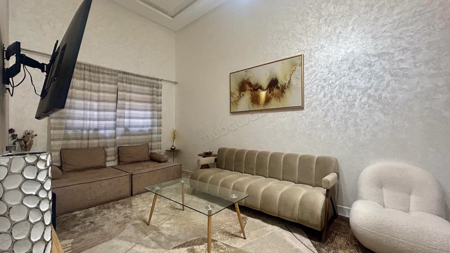 Appartement en rez de jardin avec piscine à vendre