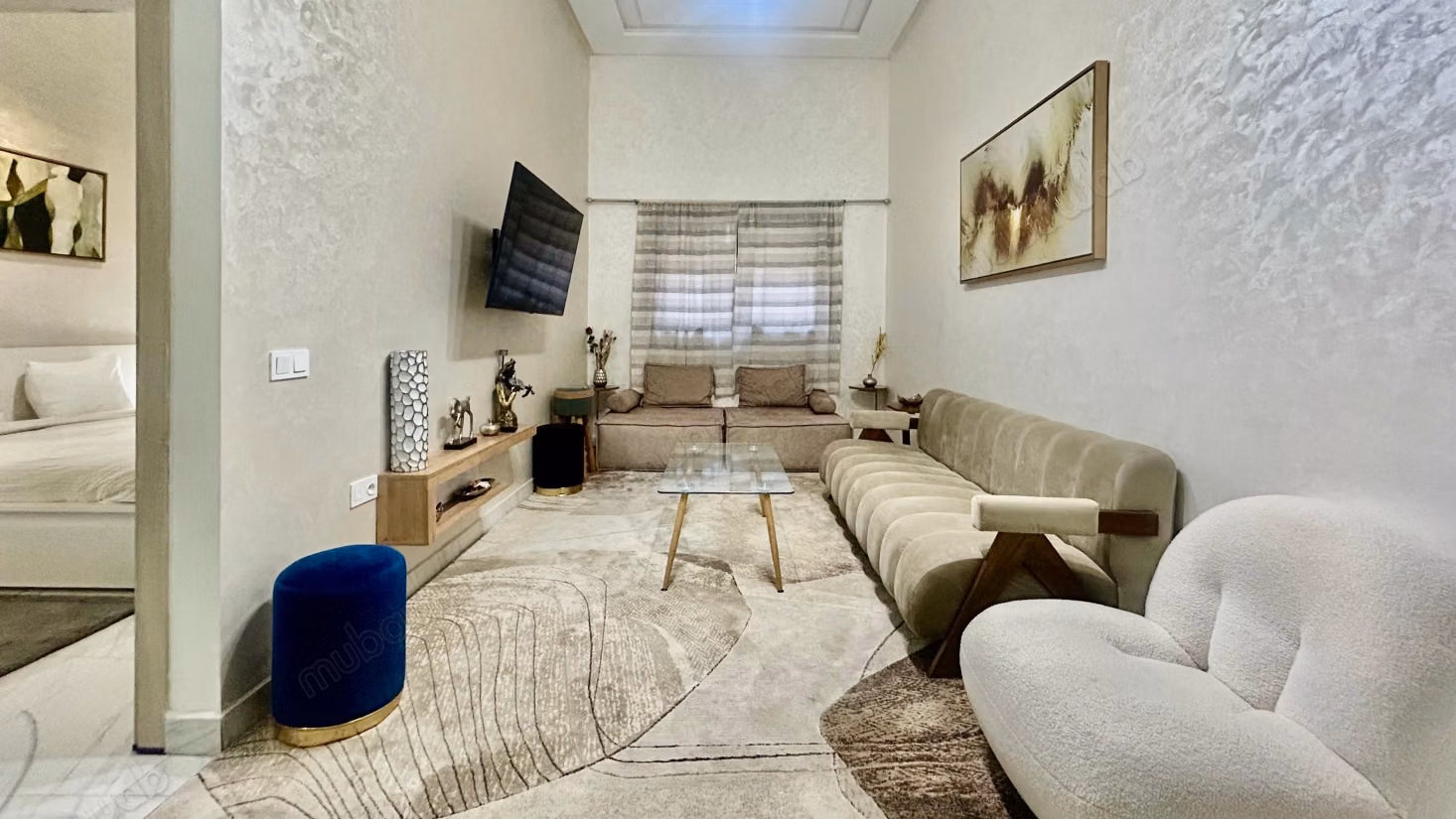 Appartement en rez de jardin avec piscine à vendre