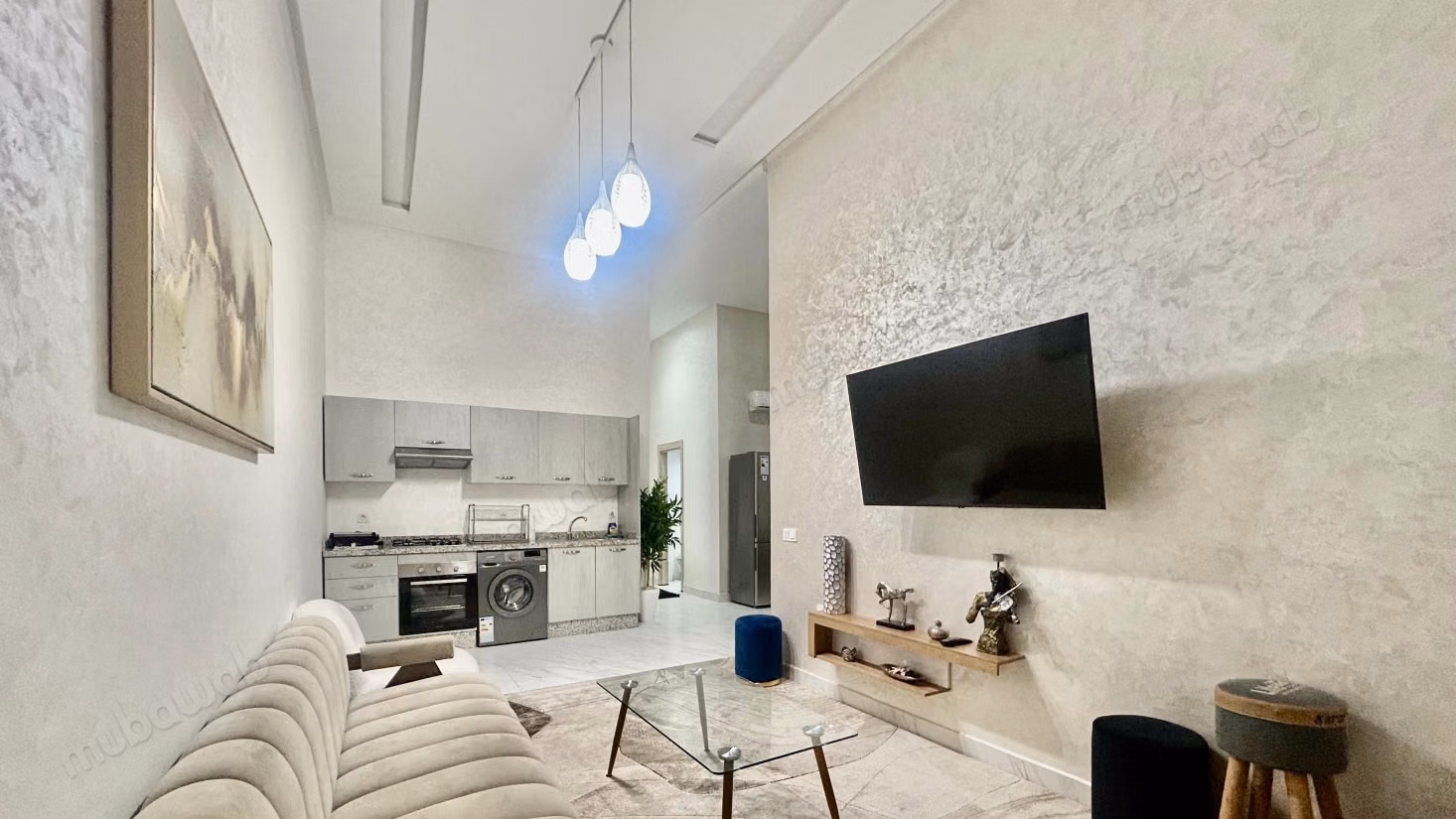 Appartement en rez de jardin avec piscine à vendre