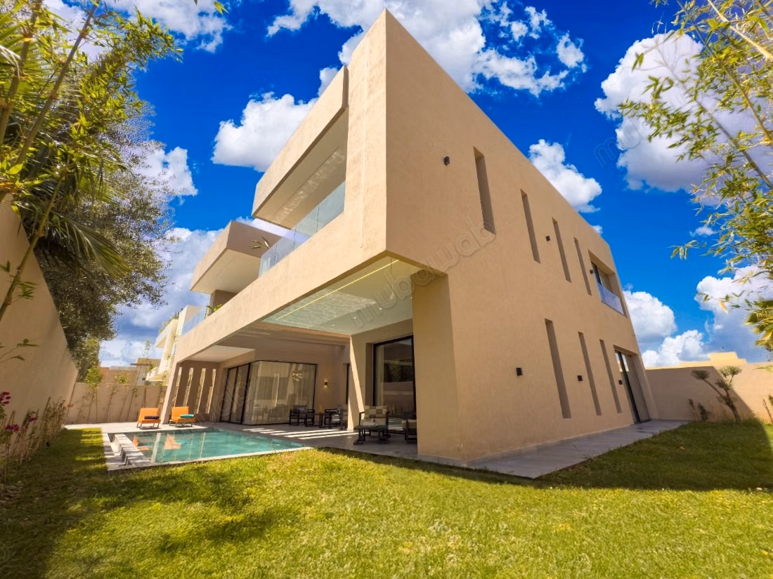 Villa d'Architecte Meublée à Noria Golf