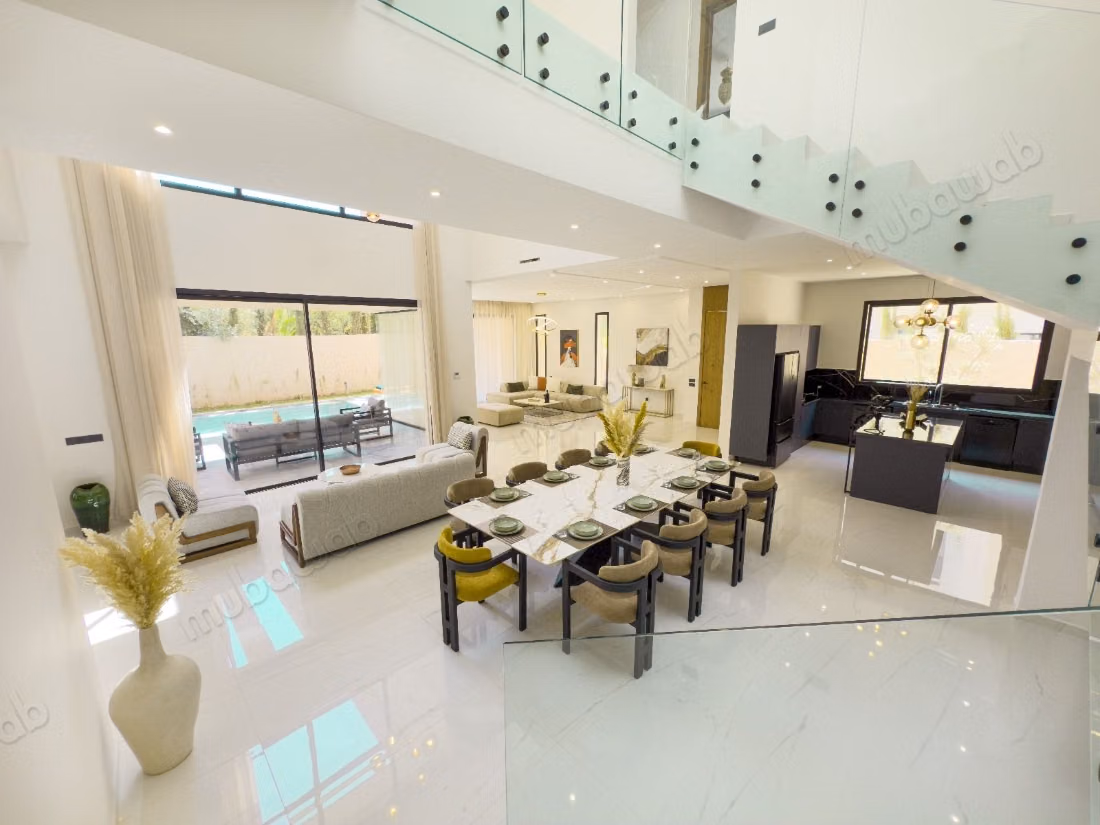 Villa d'Architecte Meublée à Noria Golf
