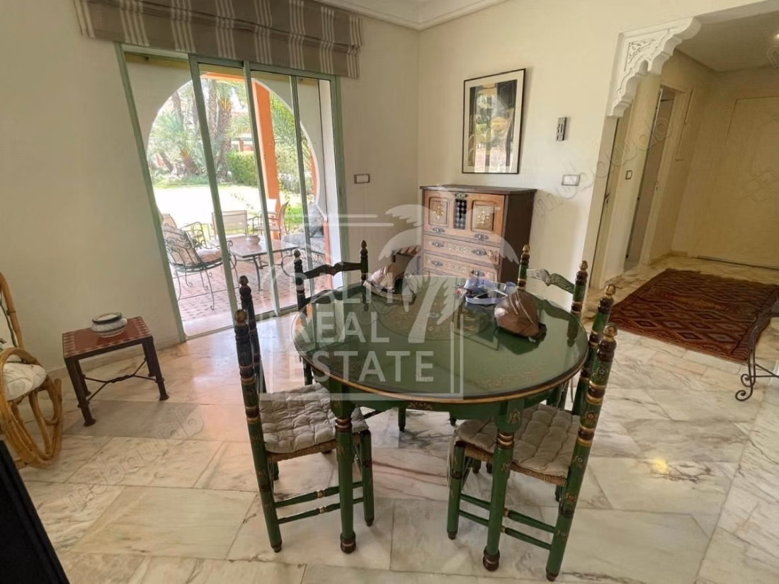 Furnished apartment for rent – Palmeraie, Marrakech