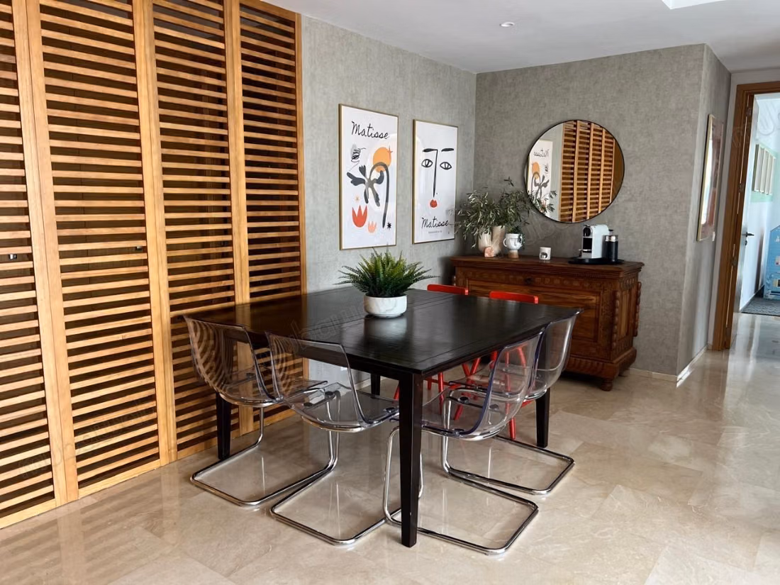 Location d'un appartement à Casablanca Finance City. 2 chambres. Bien meublé