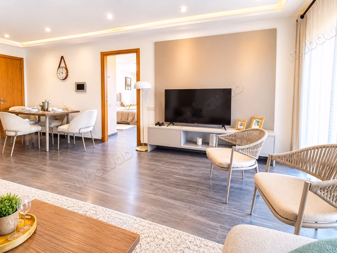 Affitto a lungo termine di uno studio di lusso arredato di 60 m² alla Marina, Casablanca