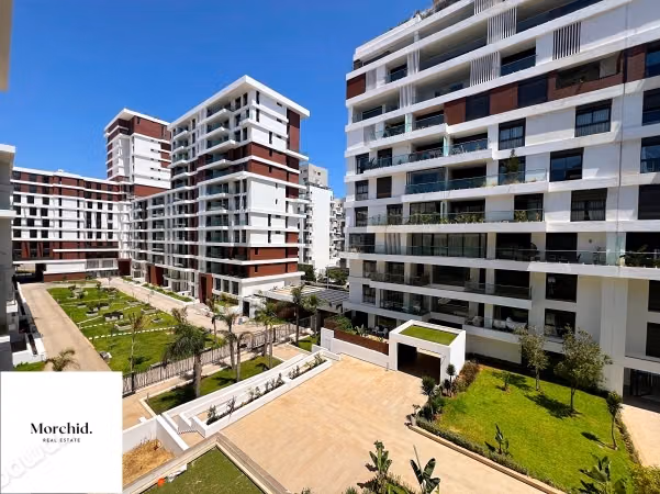 Cfc, Casa Finance City rental of a superb apartment with pool & fitness, sauna & hammam