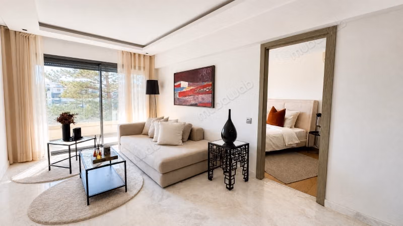 Furnished studio with terrace for rent in Ferme Bretonne