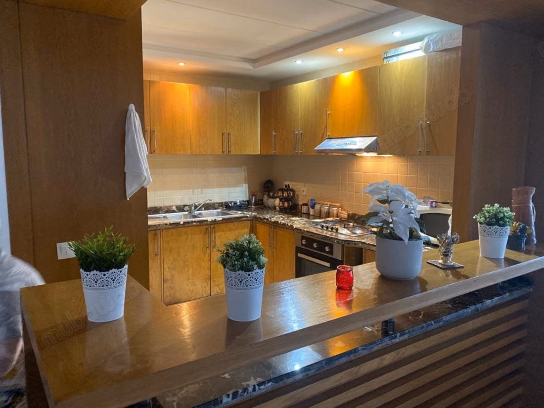 Dar bouazza, location appartement vide vue mer 2ch