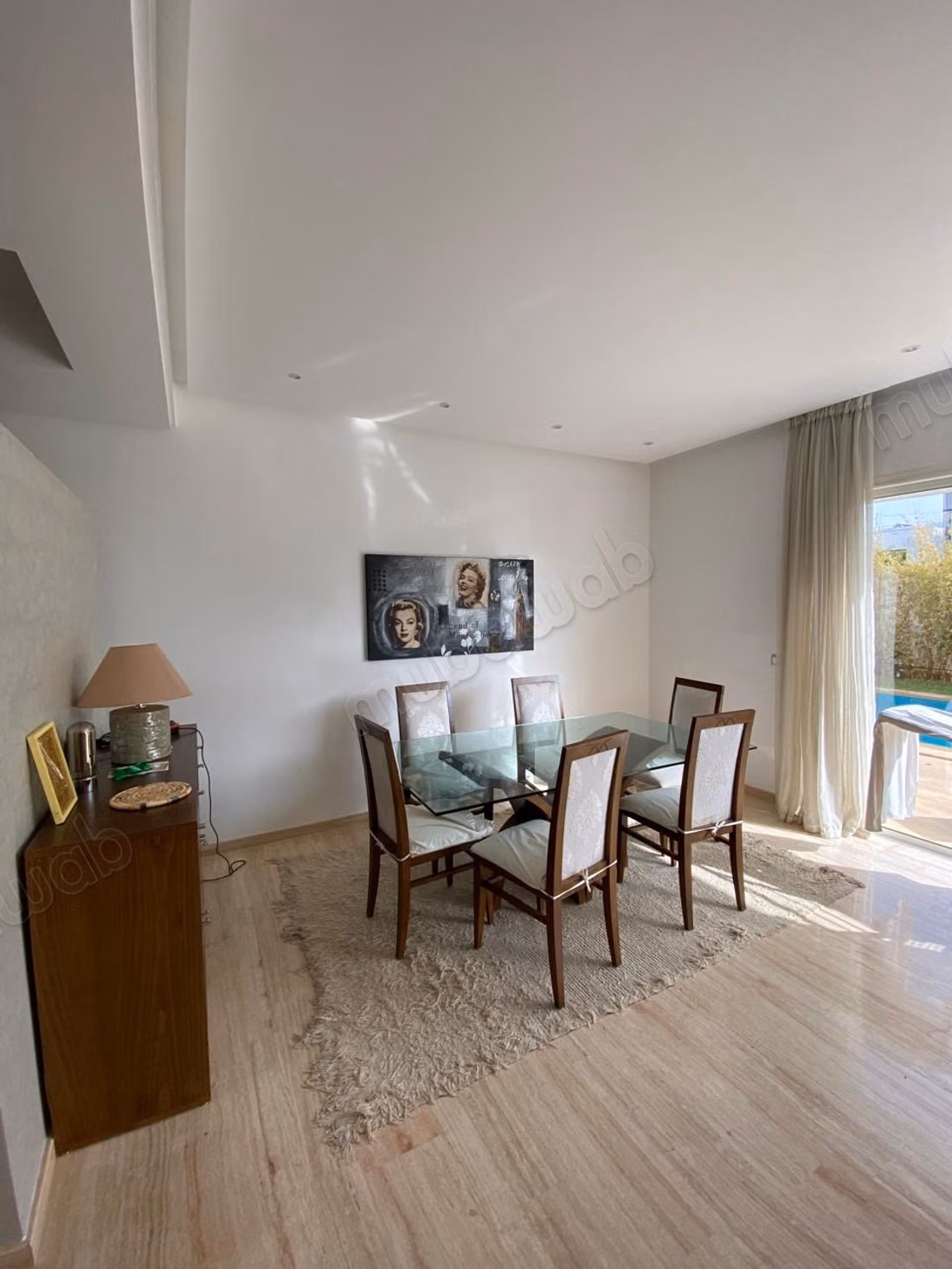 Villa de luxe à louer vide à El Menzeh
