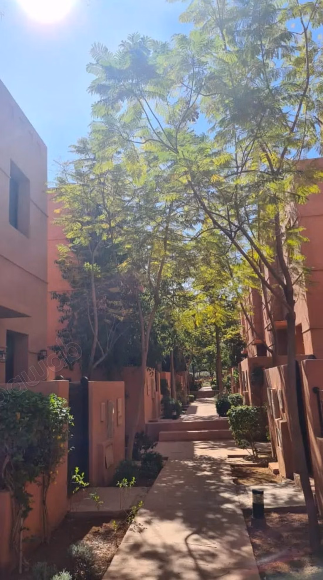 Agnifique duplex trois chambres avec piscine en location