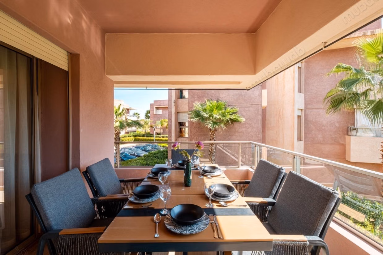 Très bel appartement en location à prestigia. 3 chambres. Bien meublé