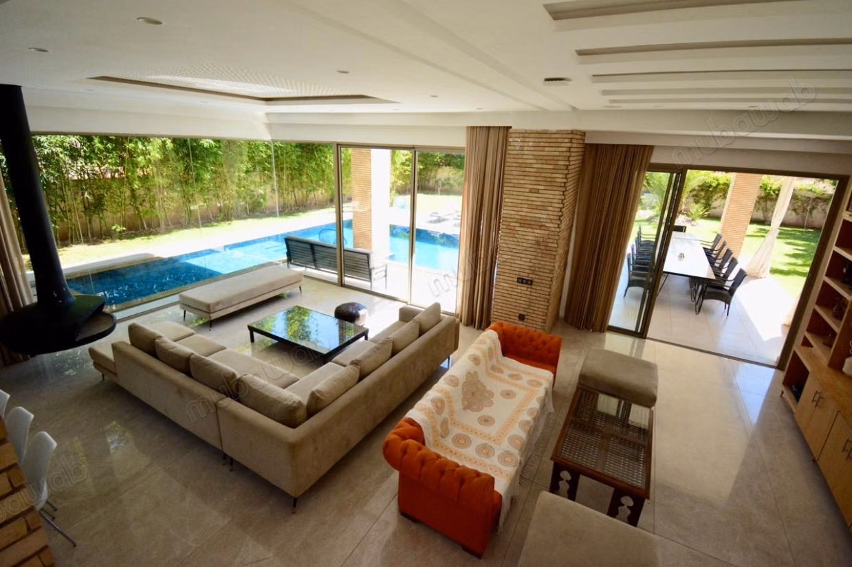 Villa d'exception meublée – carré des golfs, marrakech