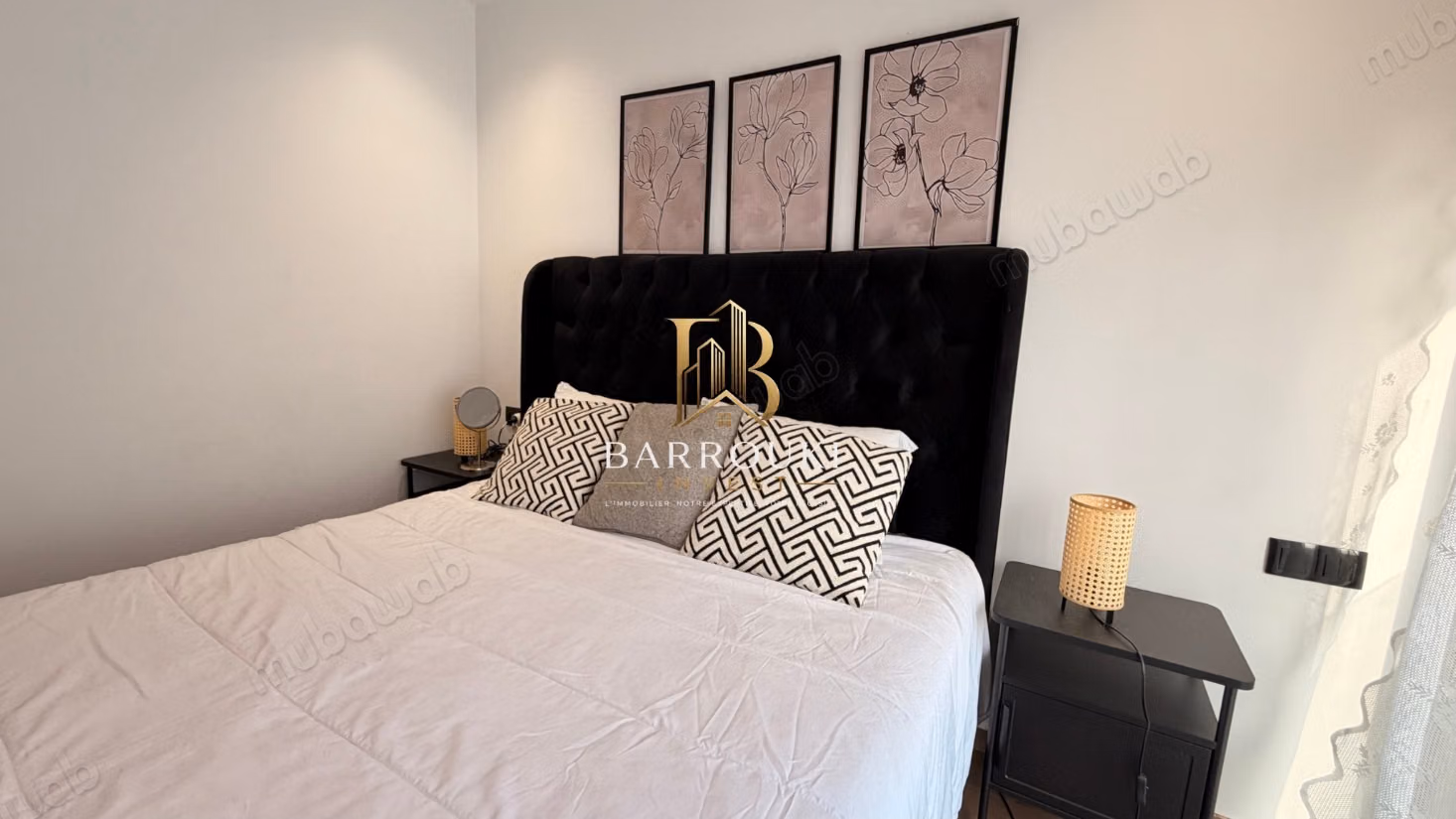 Studio meublé neuf avec terrasse à louer à Anssari, Dar Bouazza – À 2 min de la mer