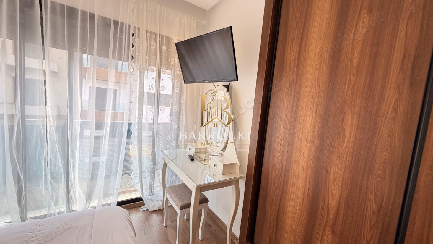 Studio meublé neuf avec terrasse à louer à Anssari, Dar Bouazza – À 2 min de la mer