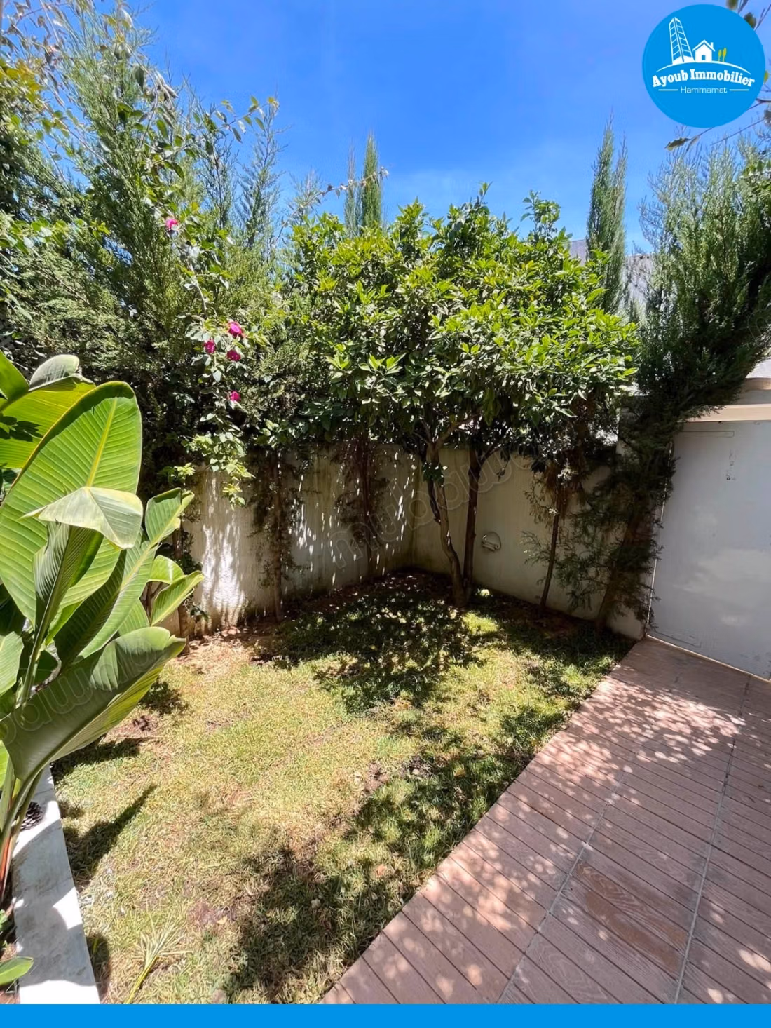 Villa à louer à l'année