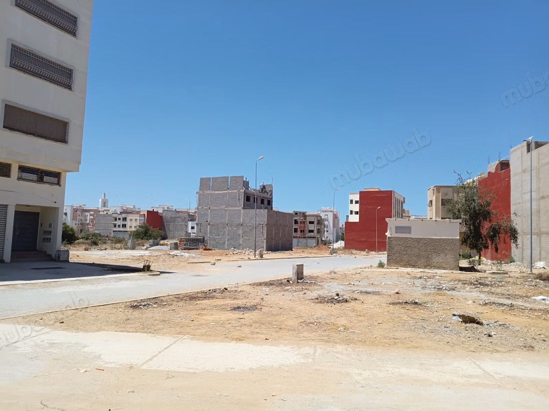 Land for sale in Sidi Allal El Bahraoui. Area of 222 m²