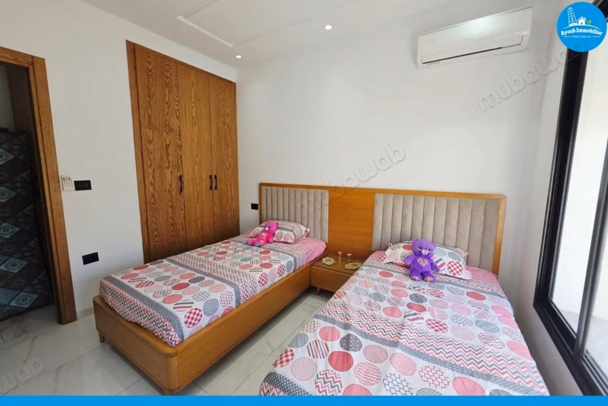 Étage de villa à louer à l'année à Hammamet