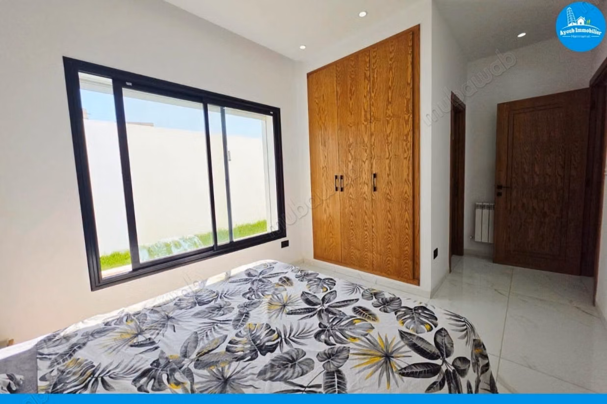 Étage de villa à louer à l'année à Hammamet