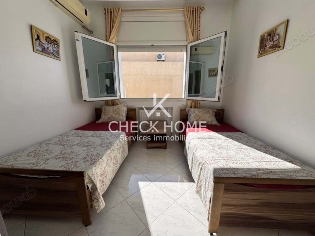 Location annuelle S2 meublé, Jasmin Nabeul