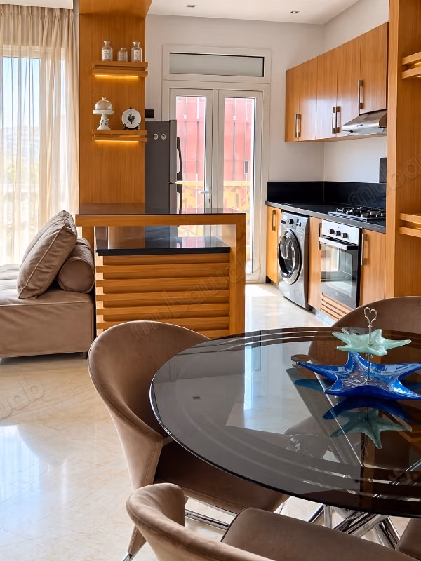 Magnificent furnished 2-bedroom apartment in the heart of CFC