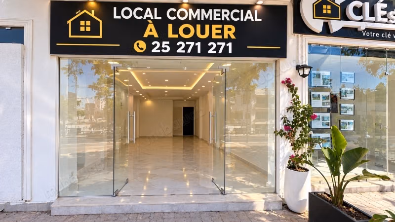 Local commercial top emplacement soukra route