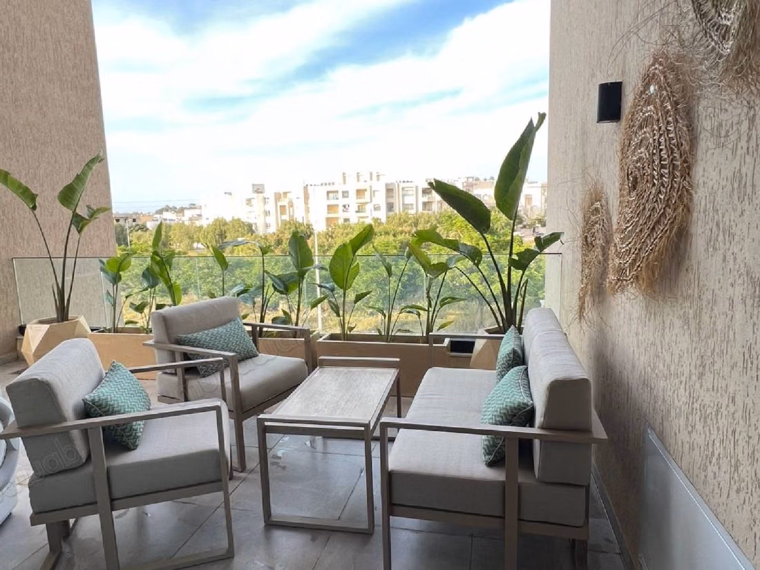 A louer un s2 aux jardins de carthage
