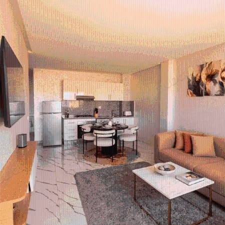 Appartement à Louer de 61.0 m² à Casablanca, Roches Noires