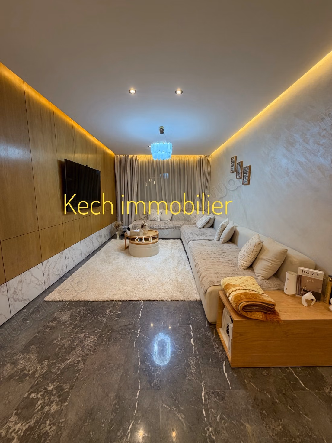 Joli appartement 3 chambres meublé avec terrasse