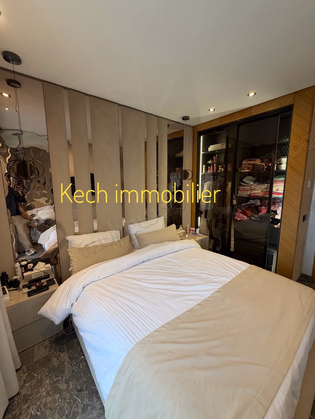 Joli appartement 3 chambres meublé avec terrasse