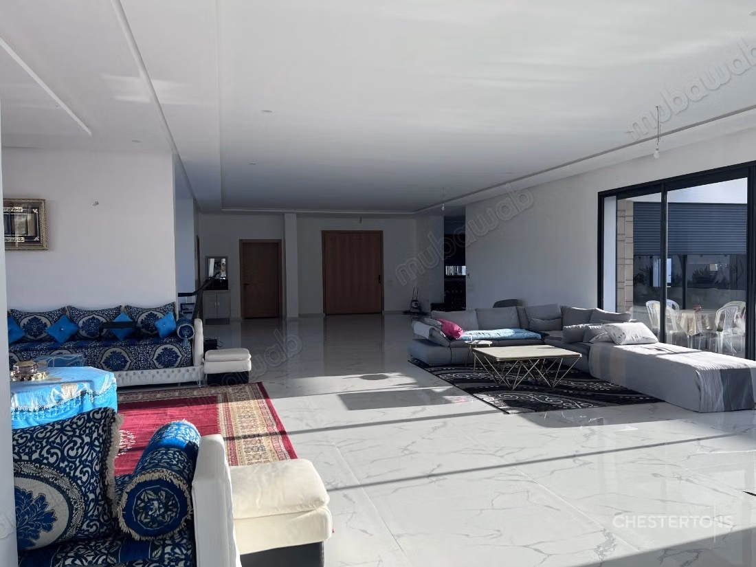 Villa contemporaine de plain pied dans la résidence du Golf Royal de Fès