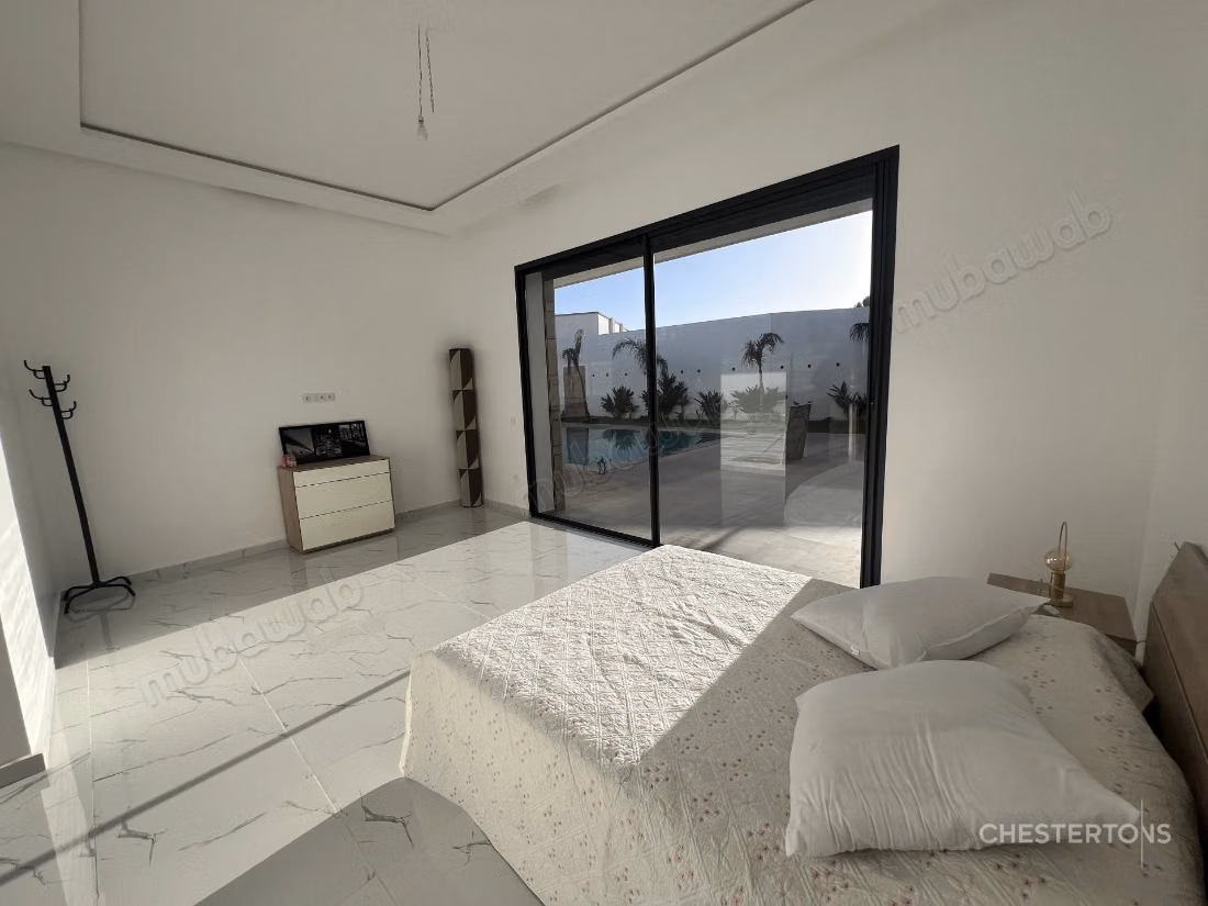 Villa contemporaine de plain pied dans la résidence du Golf Royal de Fès