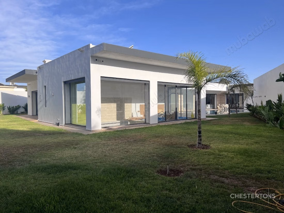 Villa contemporaine de plain pied dans la résidence du Golf Royal de Fès