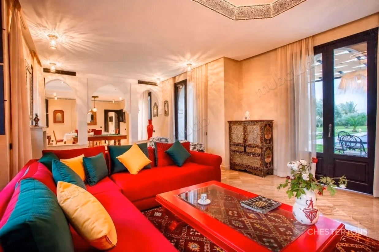 Villa de caractère Face à l'Atlas 
Rte de Ouarzazate 
Marrakech