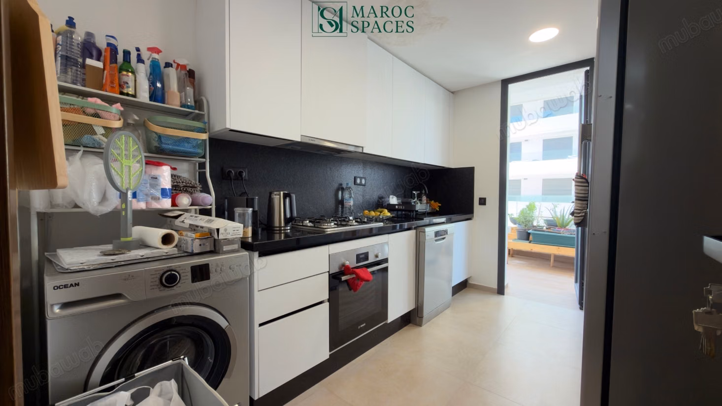 Appartement meublé 2 chambres avec grande terrasse