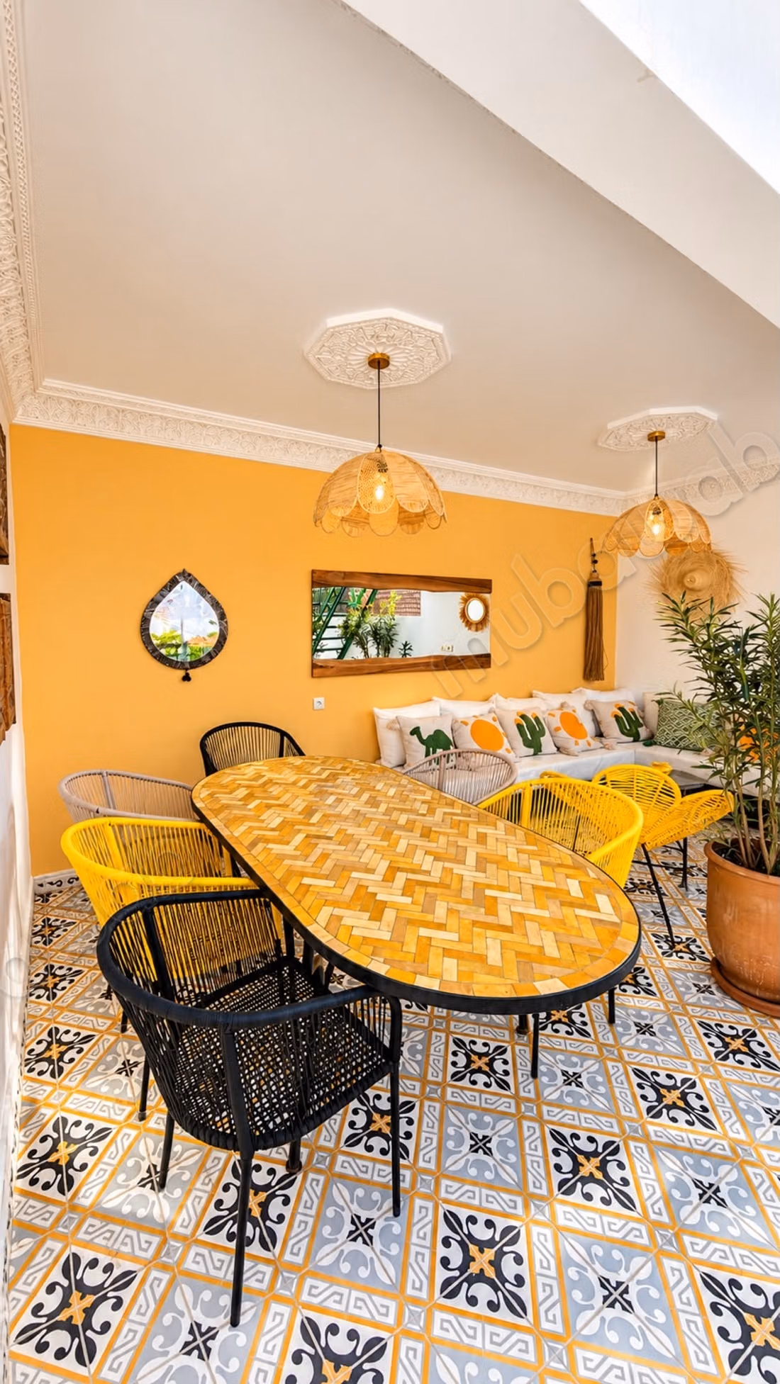 Riad à vendre à Ben Saleh. 5 pièces confortables. Bien meublé