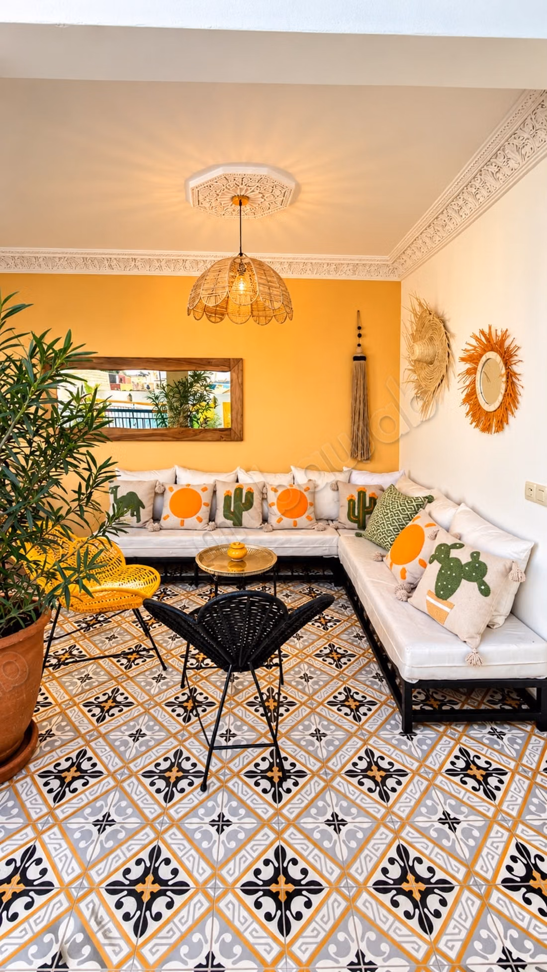 Riad à vendre à Ben Saleh. 5 pièces confortables. Bien meublé