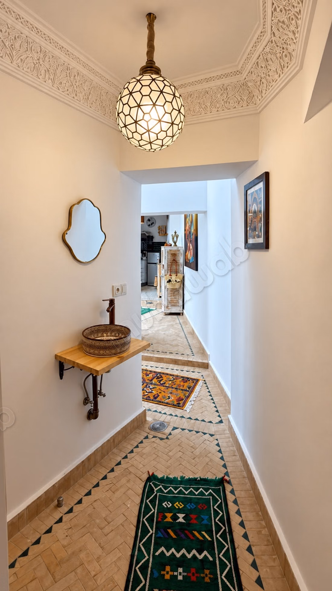 Riad à vendre à Ben Saleh. 5 pièces confortables. Bien meublé