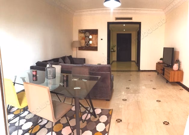 Superbe appartement meublé à louer – hivernage, marrakech