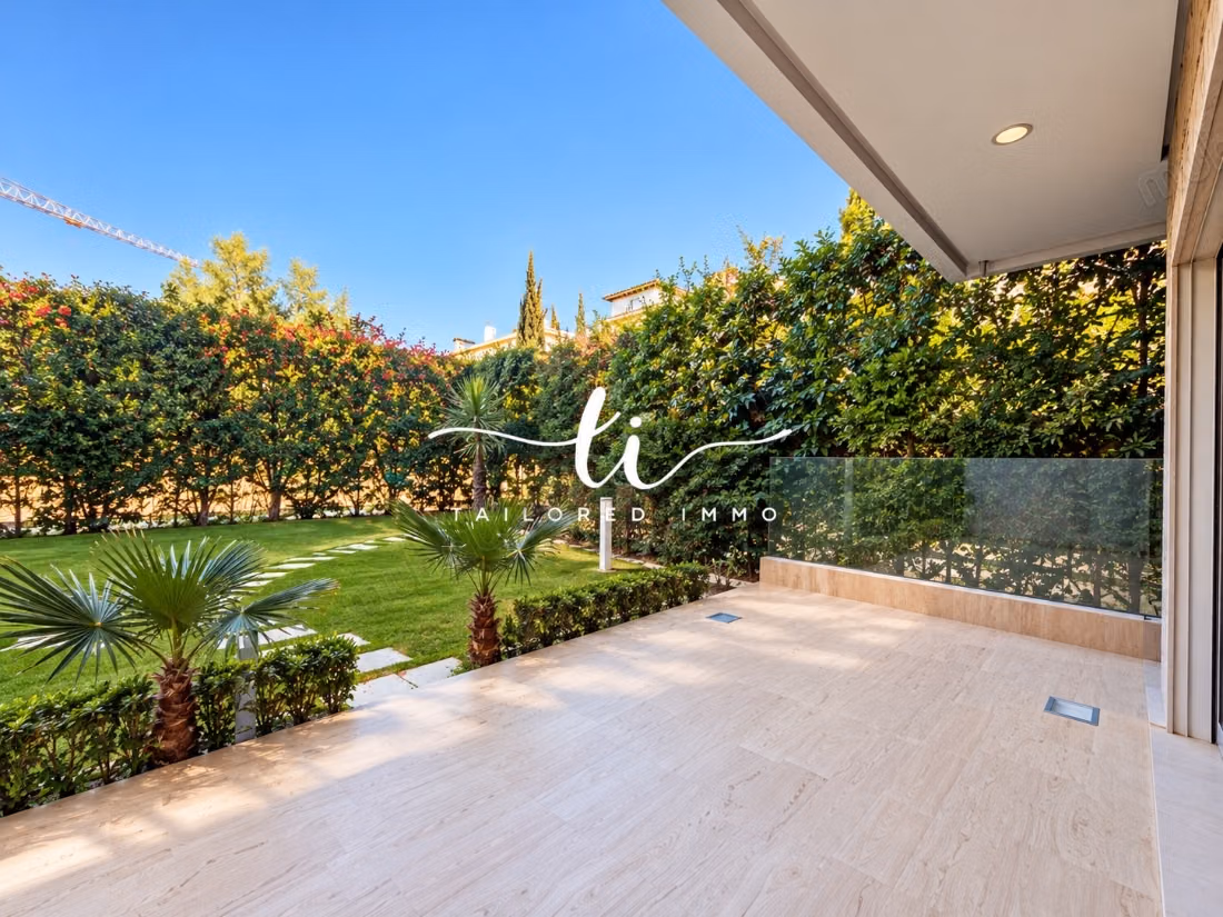 Appartamento al piano terra vuoto o arredato con 4 camere in affitto a Bouskoura città verde