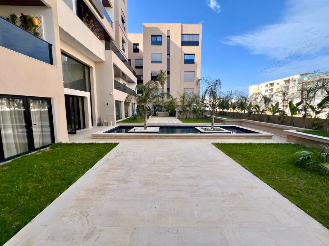 In affitto S2 con piscina nei Giardini di Cartagine