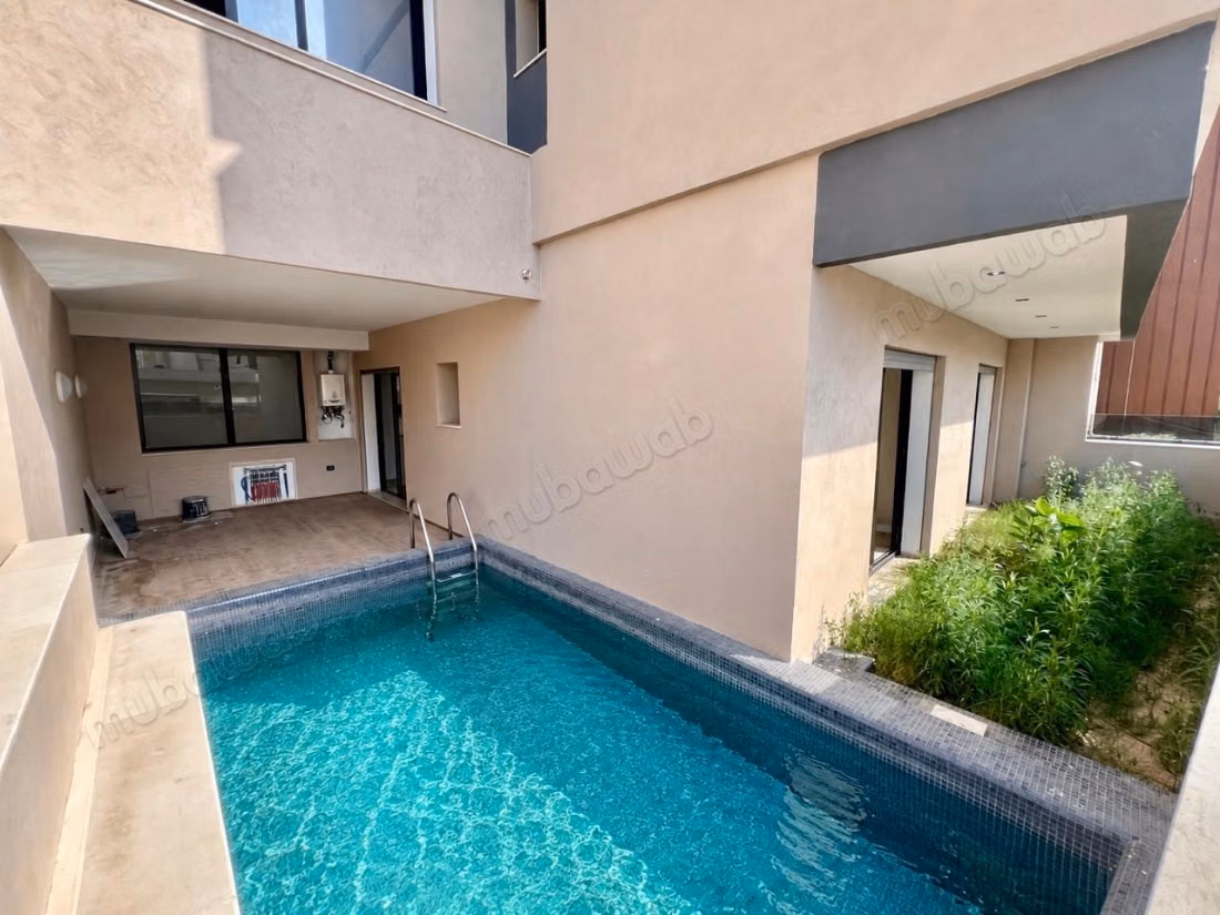 In affitto S2 con piscina nei Giardini di Cartagine