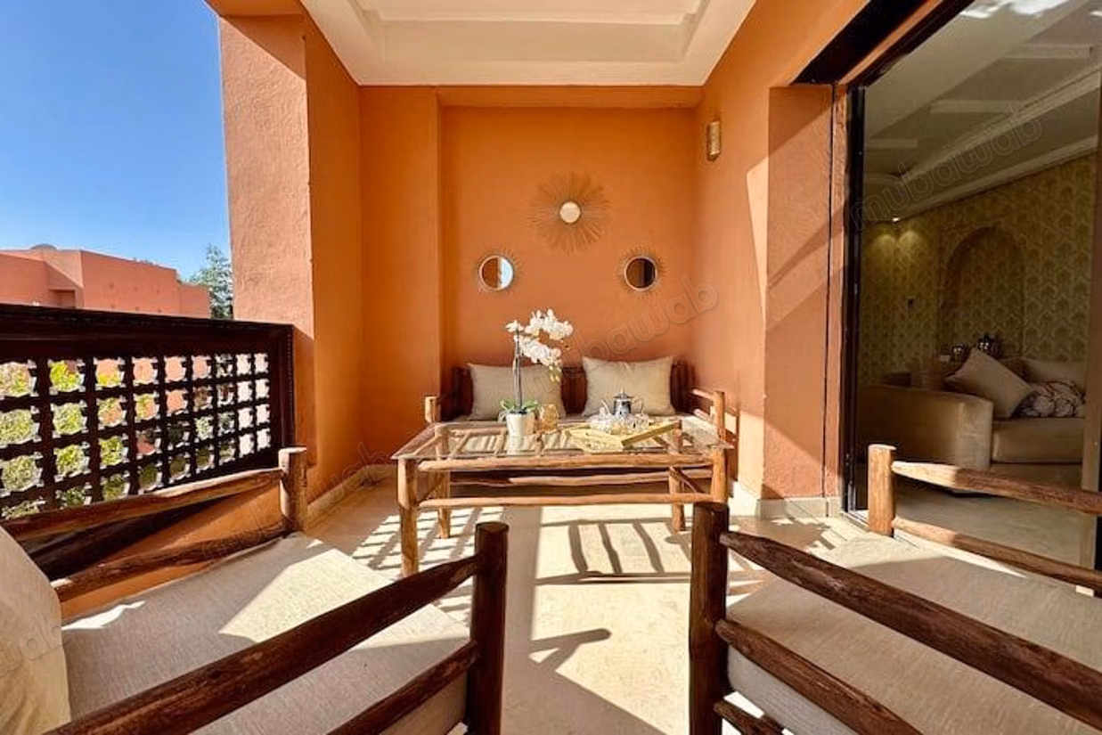 À louer: Grand appartement 2 ch / route d'ourika