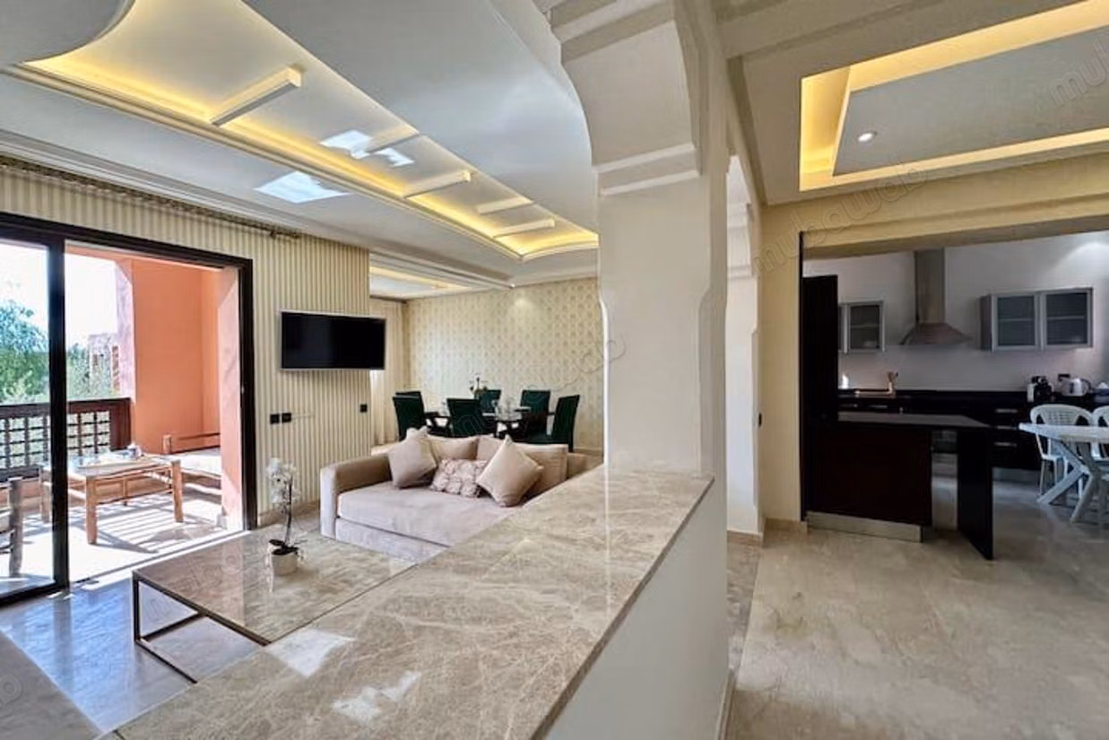 À louer: Grand appartement 2 ch / route d'ourika