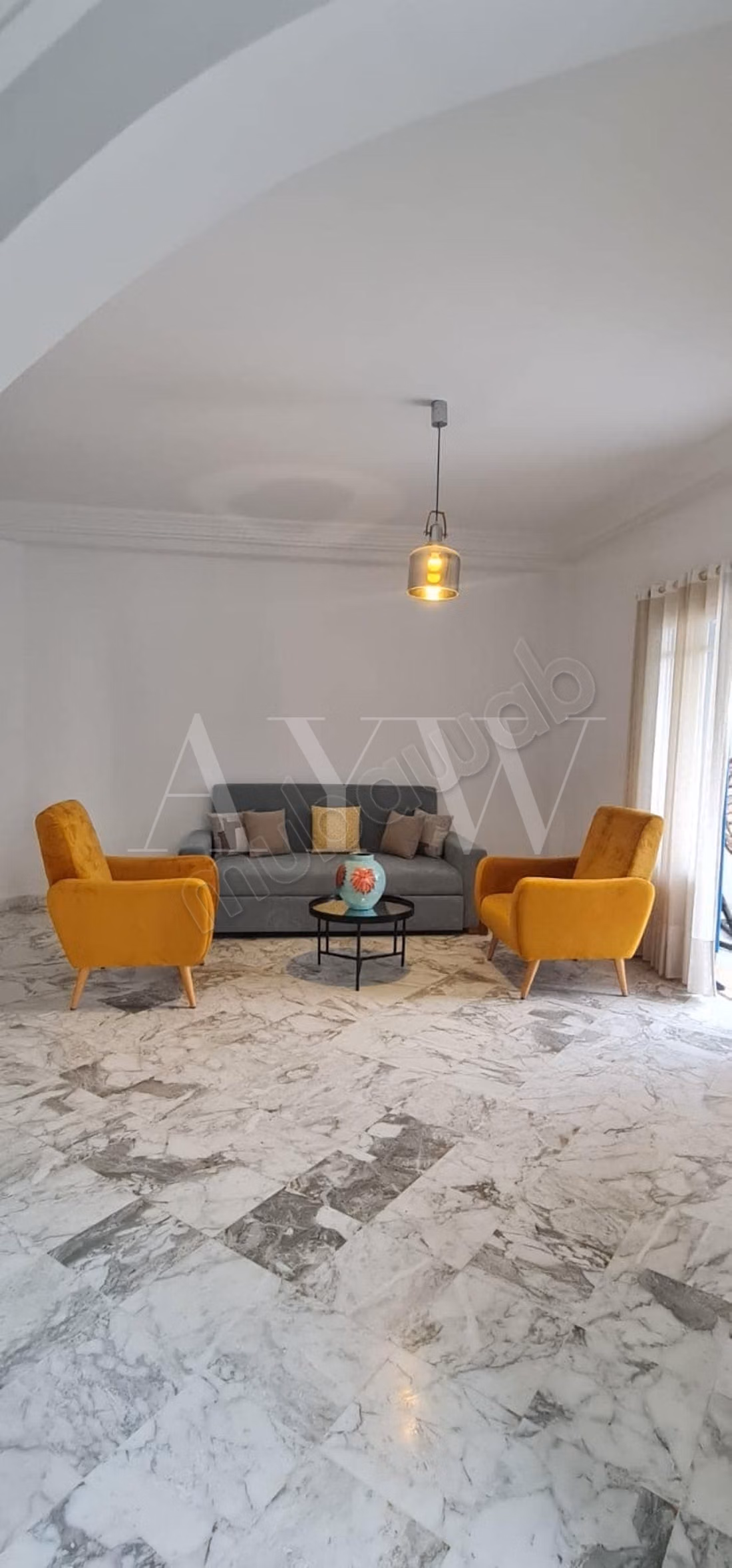 Appartement vue mer avec accès plage prive Gamarth