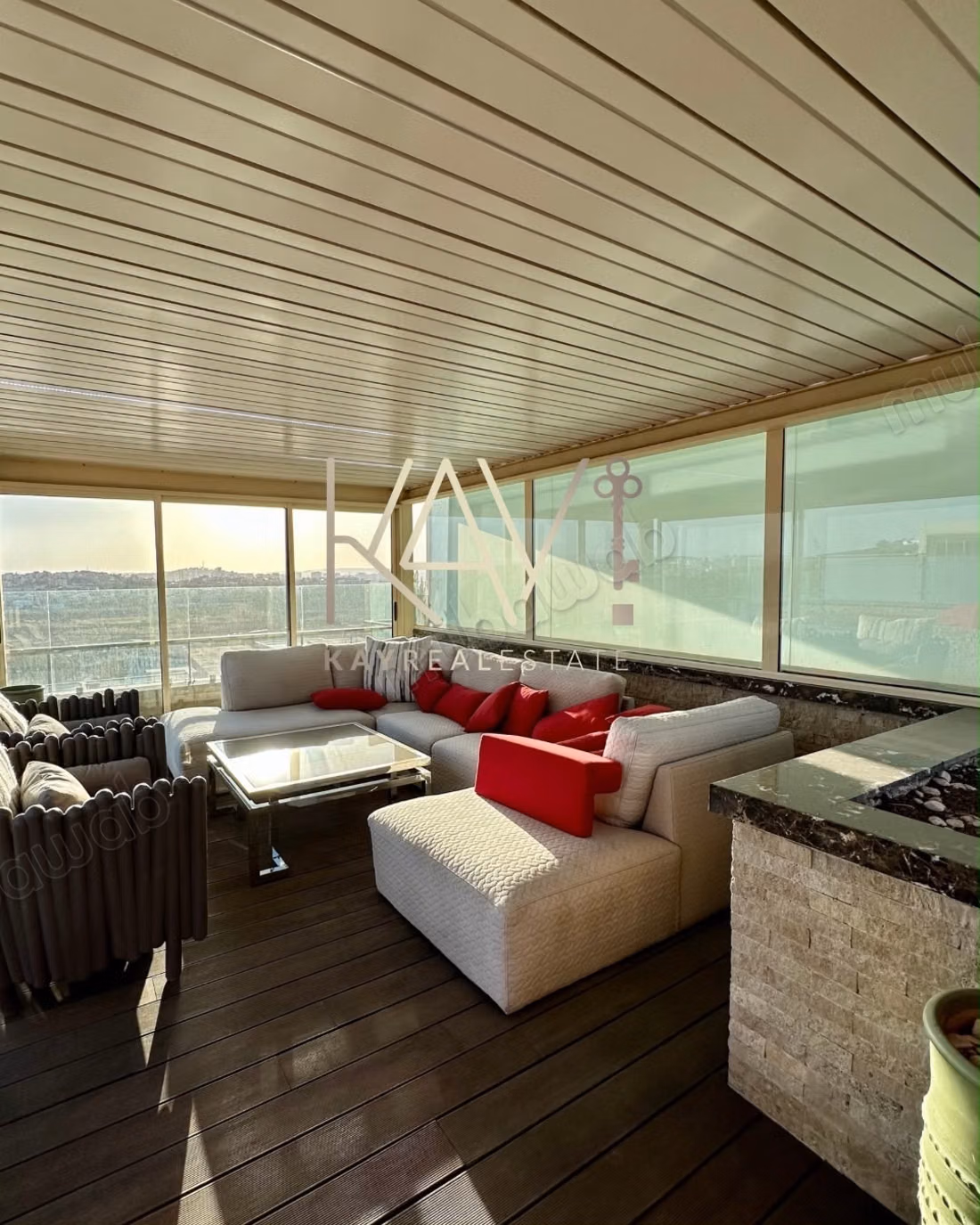 Luxueux duplex de 300 m² à louer avec vue mer – Malabata