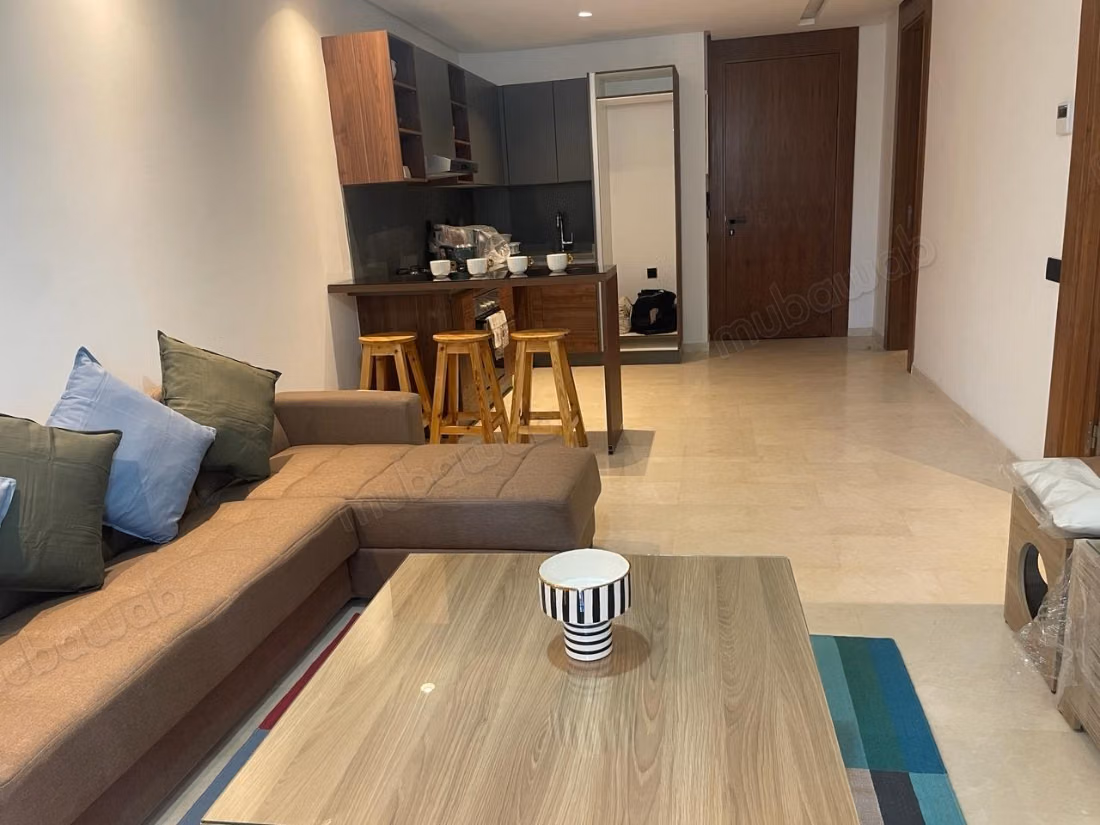 Bel appartement en location à Casablanca Finance City. 
1 chambre