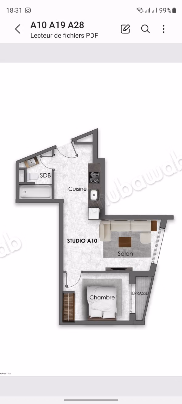 Studio Haut Standing