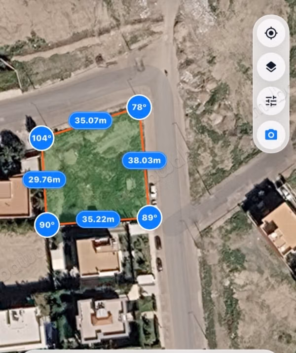 Terrain à la vente à Zohour 
Targa 770 m²