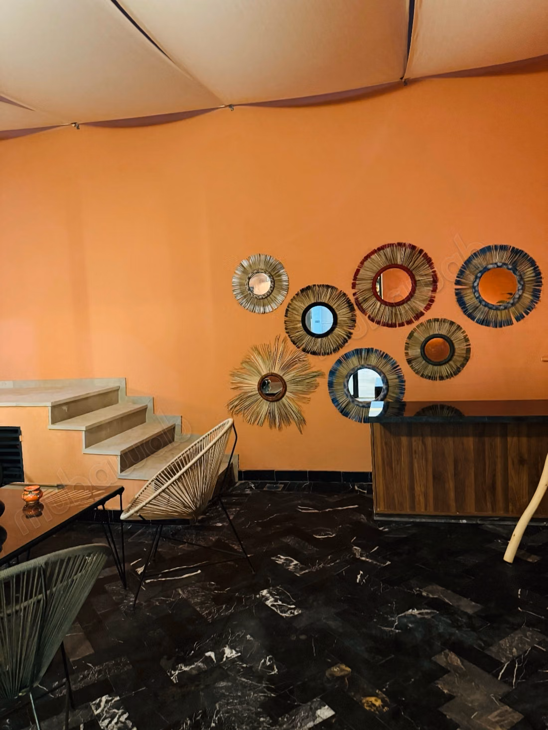 Affitta questo appartamento a Guéliz. Superficie 200 m². Ben arredato